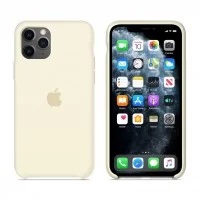 Силиконовый чехол Apple Silicone Case Antique White для iPhone 11 Pro Max